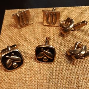 Vintage cuffs 3 pairs